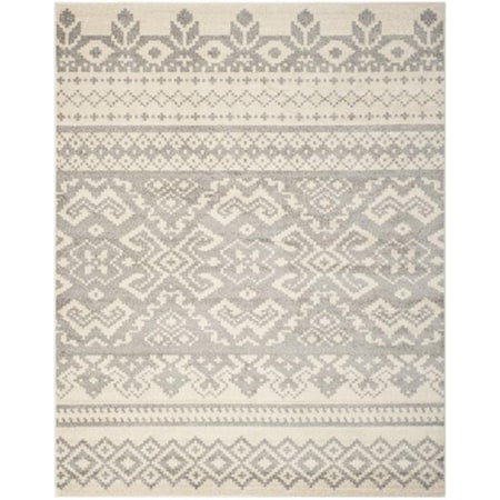 Safavieh Adirondack Power Loomed Oversized Rug- Ivory - Silver- 11 x 15 ft. ADR107B-1115